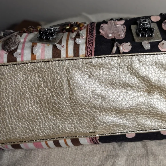 Mary Frances hand bag beads fabric - Picture 12 of 17